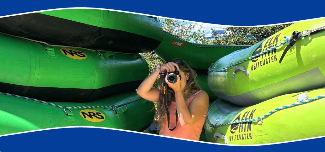 Bailey Hughes with Nikon camera